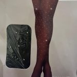 Black Light Pearls Tights