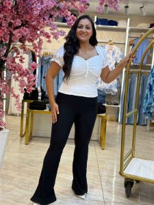 Short Sleeve White Top - Image 4