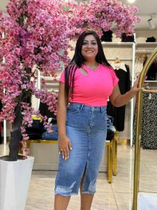 Plain Color Short Sleeve Open Coal Top