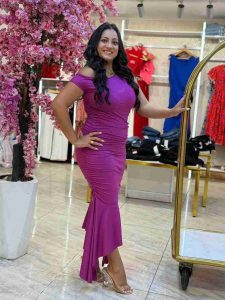Sleeveless Plain Color Dress - Image 4