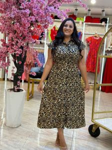 Sleeveless Colorful Long Dress - Image 7