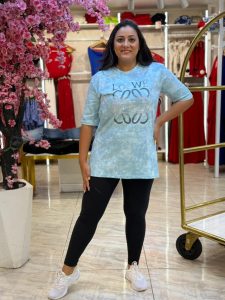 Short Sleeve Pearls T-shirt - Image 2