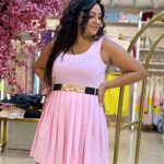 حزام جلد بسلسلة جولد