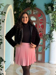 ⁦جيبة قصيرة لون سادة بيليسيه⁩ - الصورة ⁦7⁩