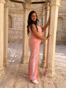 Set Two Pieces Front Buttons Vest & Wide Leg Pants - Image 3