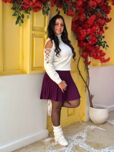 ⁦جيبة قصيرة لون سادة بيليسيه⁩ - الصورة ⁦17⁩