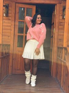 ⁦جيبة قصيرة لون سادة بيليسيه⁩ - الصورة ⁦20⁩