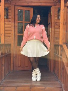 ⁦جيبة قصيرة لون سادة بيليسيه⁩ - الصورة ⁦21⁩