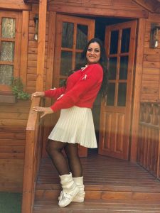 ⁦جيبة قصيرة لون سادة بيليسيه⁩ - الصورة ⁦23⁩