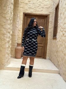 ⁦فستان قصير ALO كم طويل⁩ - الصورة ⁦4⁩