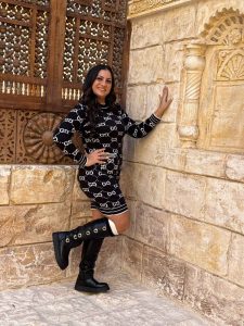 ⁦فستان قصير كم طويل GG⁩ - الصورة ⁦13⁩