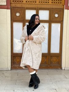 Long Sleeve Fru Long Coat - Image 2