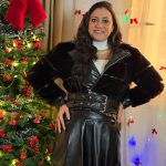 Long Sleeve Fru & Leather Short Jacket