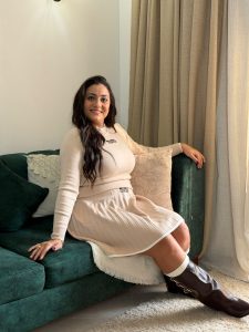 Set Two Pieces miu miu Long Sleeve Top & Short Skirt - Image 4