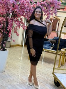 Plain Color One Shoulder Tulle Dress - Image 7