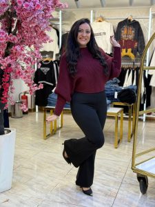 ⁦بنطلون شارلستون اسود⁩ - الصورة ⁦3⁩