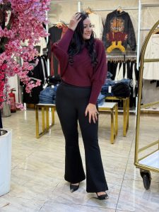 ⁦بنطلون شارلستون اسود⁩ - الصورة ⁦4⁩