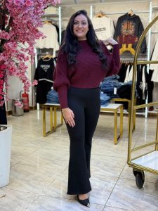 ⁦بنطلون شارلستون اسود⁩ - الصورة ⁦5⁩