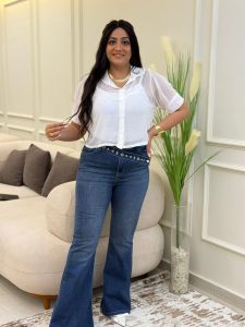 Charleston Jeans Pants with Extra LV Embroidery Waistband - Image 3