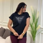 Black Guess Short Sleeve T-shirt