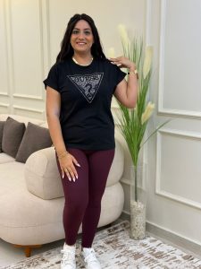 Black Guess Short Sleeve T-shirt - Image 2