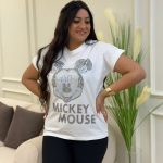Short Sleeve Oversized Mickey T-shirt