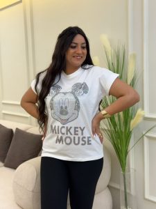 Short Sleeve Oversized Mickey T-shirt