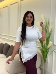 Short Sleeve Plain Color Top