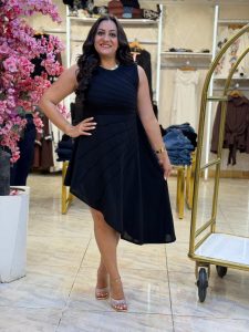 Plain Color Sleeveless Long Dress - Image 5