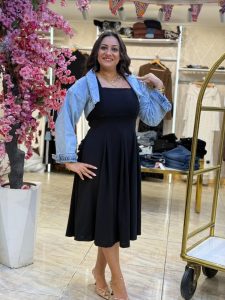 Sleeveless Plain Color Long Dress - Image 4