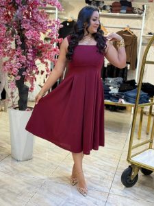 Sleeveless Plain Color Long Dress - Image 9