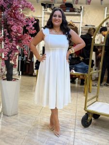 Sleeveless Plain Color Long Dress - Image 12