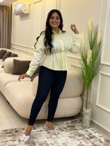 Plain Color Long Sleeve Chemise - Image 11