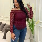 Long Sleeve Lace Top