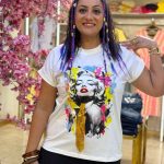 Oversized T-shirt with a Marilyn Monroe Design