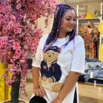 Oversized T-shirt with a Furry Teddy Bear