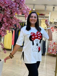 Oversized Mickey Mouse T-shirt