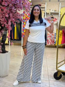 Set Two Pieces Black & White Christian Dior - Image 3