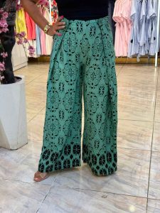 Front Buttons Wide Leg Pants - Image 19