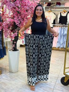 Front Buttons Wide Leg Pants - Image 11