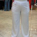 Plain Color Wide Leg Pants