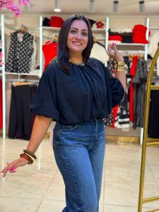 Short Sleeve Plain Color Top - Image 9