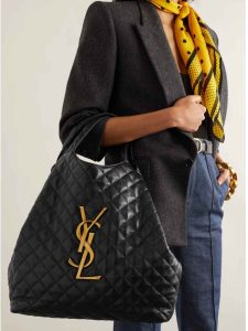 YSL Black Leather Bag