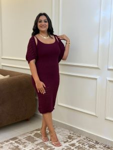 Plain Color Cover-up Two Pieces - Image 5