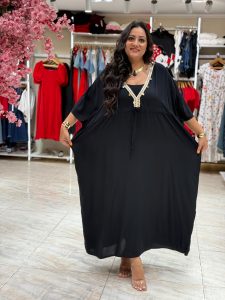 Long Dress Featuring a Drawstring Waist Seashell Accessories - Image 4