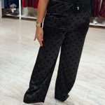 Wide Leg CHANNEL Pants