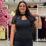 Sleeveless Black Blouse