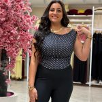 Sleeveless Polka Dots Top
