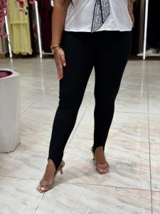 Trousers Caught on the Heel