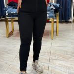 Black Leggings with Hooks